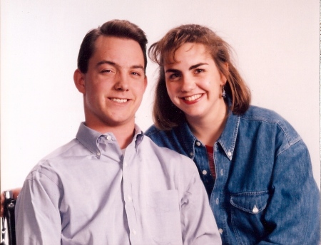 Jason Hall and Kolette Coleman Spring 1992